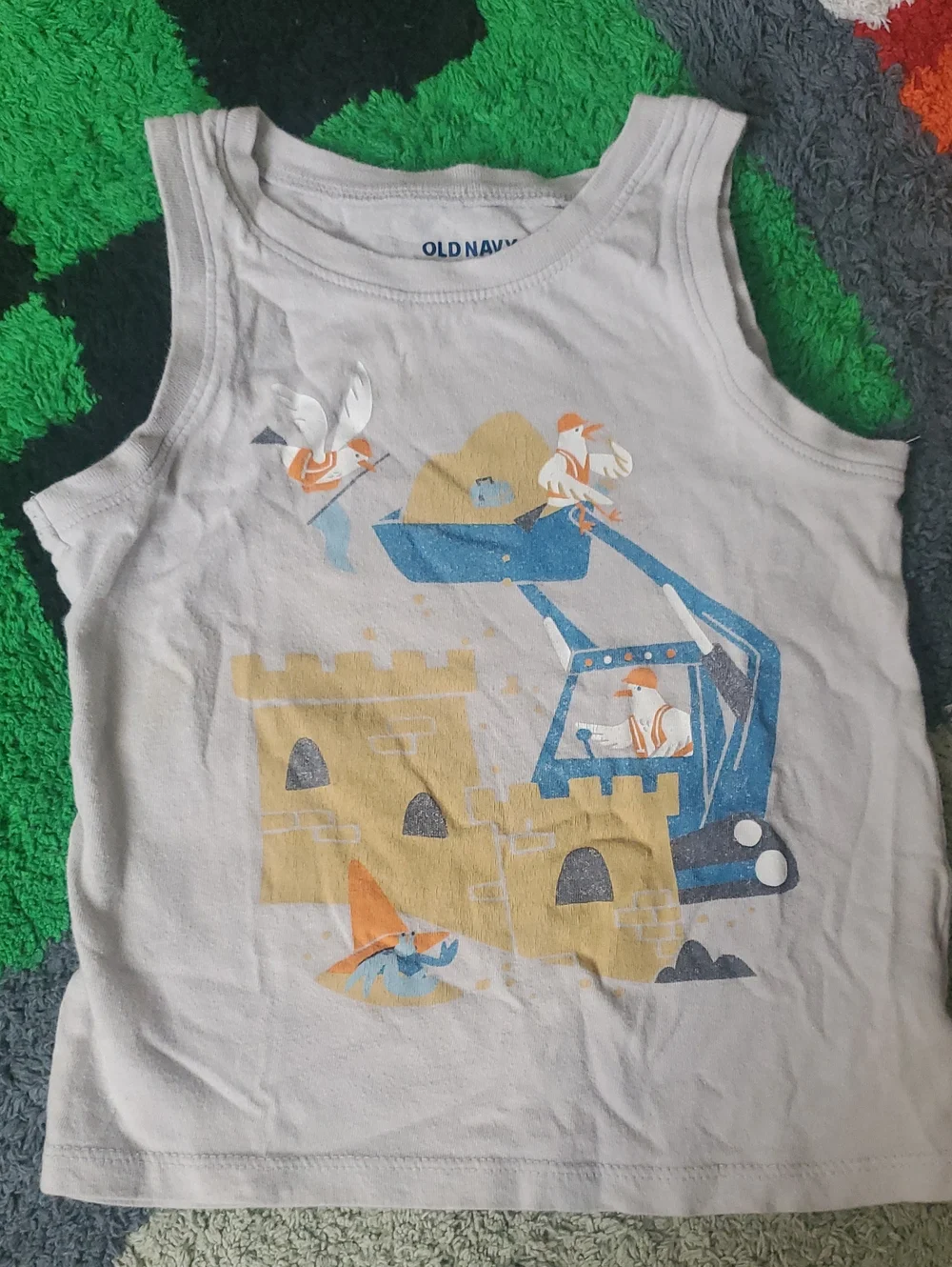 Old Navy Toddler Tank Top - Light Blue & White (2-Pack)